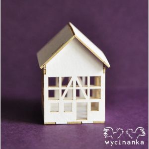 Tekturka Wycinanka 3D Domek Mini #3